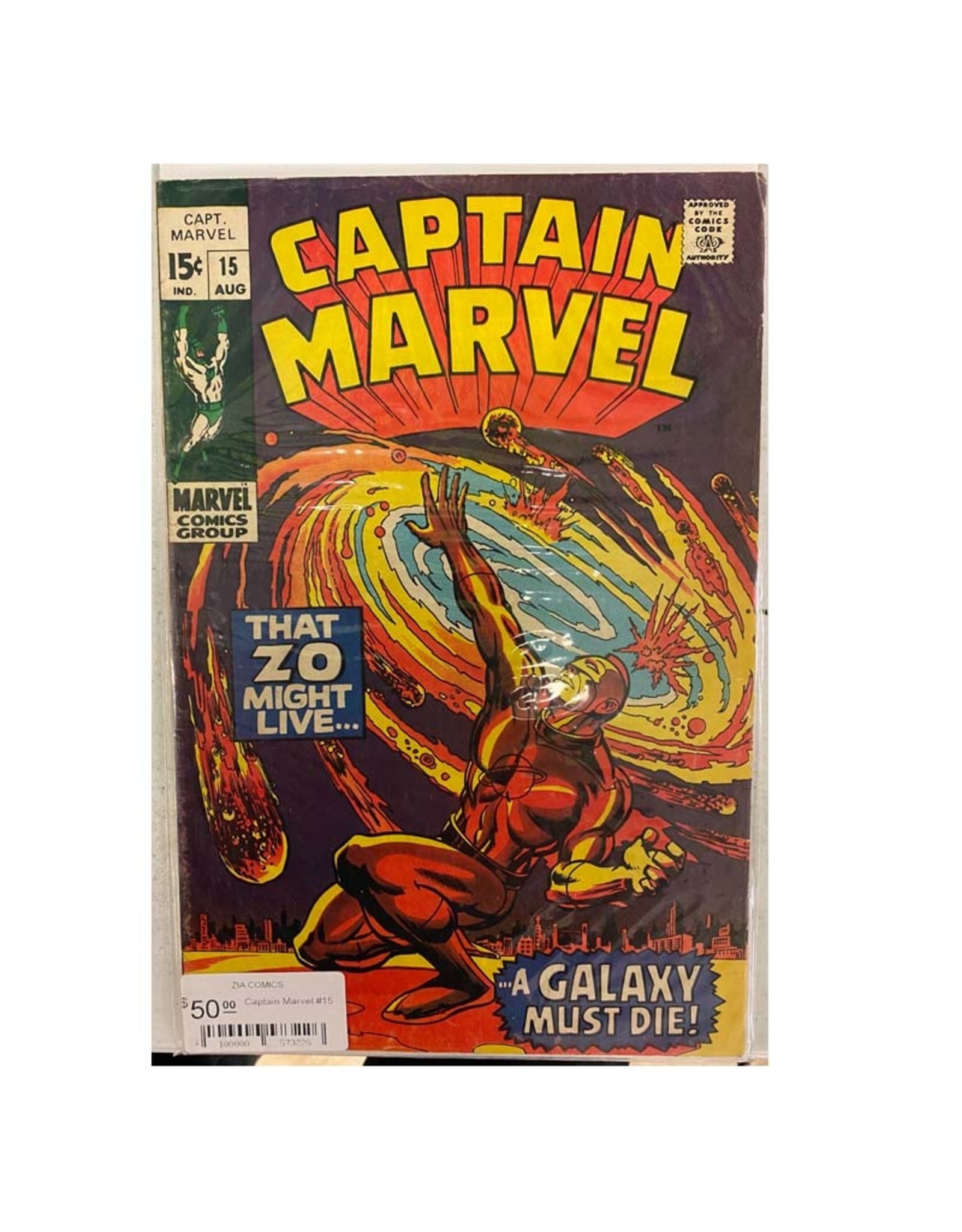 Marvel Comics Captain Marvel #15