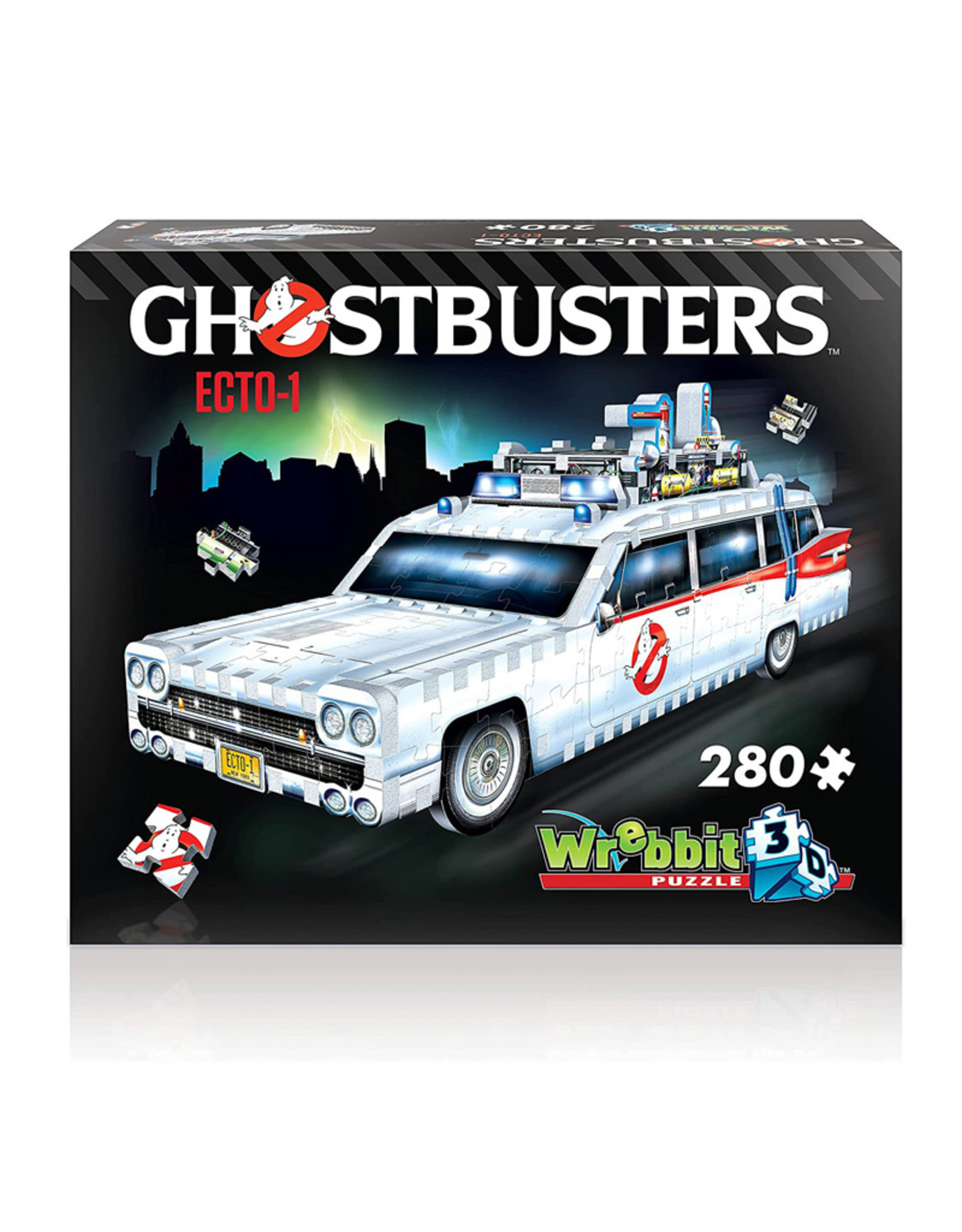 Wrebbit Ghostbuster Ecto-1 3D 280 Piece Puzzle