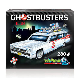 Wrebbit Ghostbuster Ecto-1 3D 280 Piece Puzzle