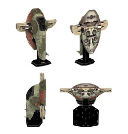 Walt Disney Star Wars 4D Puzzle Model Kit: Boba Fett's Starfighter