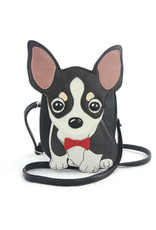 Comeco Chihuahua with Bow Tie Crossbody Bag #87850