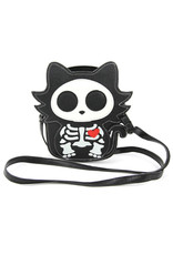 Comeco Night Glow Sugar Skull Cat Crossbody Bag #89602