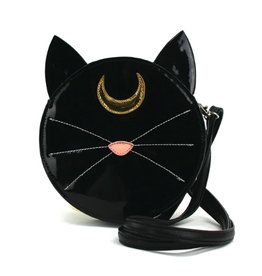 Comeco Mystical Black Cat Face Crossbody Bag #89545
