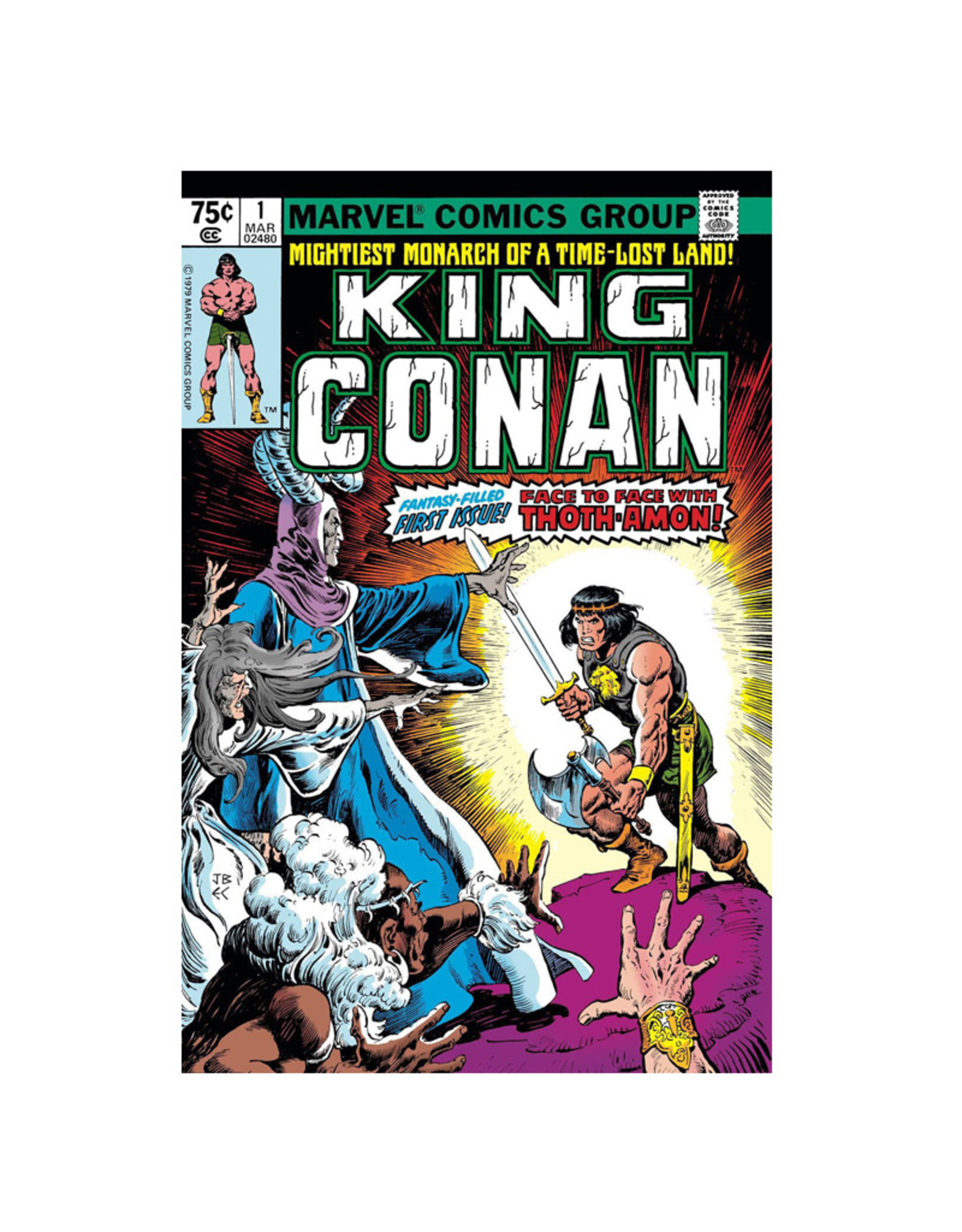 Marvel Comics Conan The King The Original Marvel Years HC  Volume 01