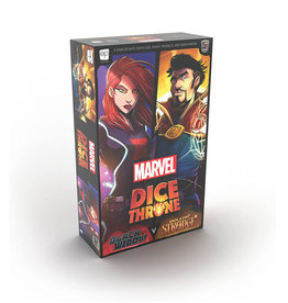 the OP games Marvel Dice Throne 2-Hero Box: Black Widow & Doctor Strange