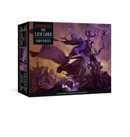 Potter Puzzles Dungeons & Dragons: The Lich Lord 1000 Piece Puzzle
