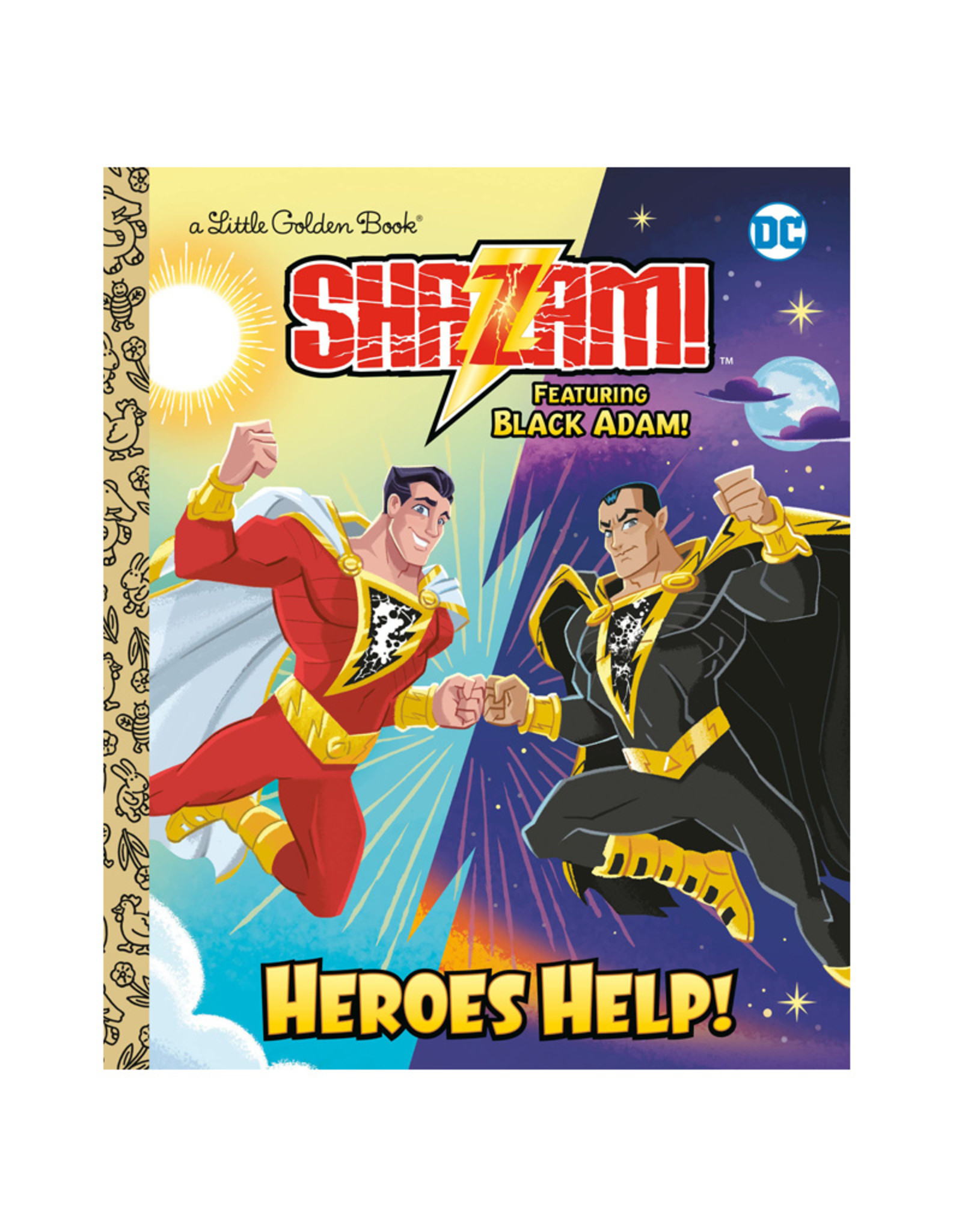 Little Golden Book Little Golden Book: Shazam Heroes Help!