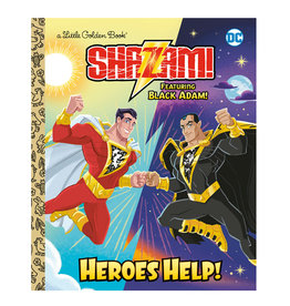 Little Golden Book Little Golden Book: Shazam Heroes Help!