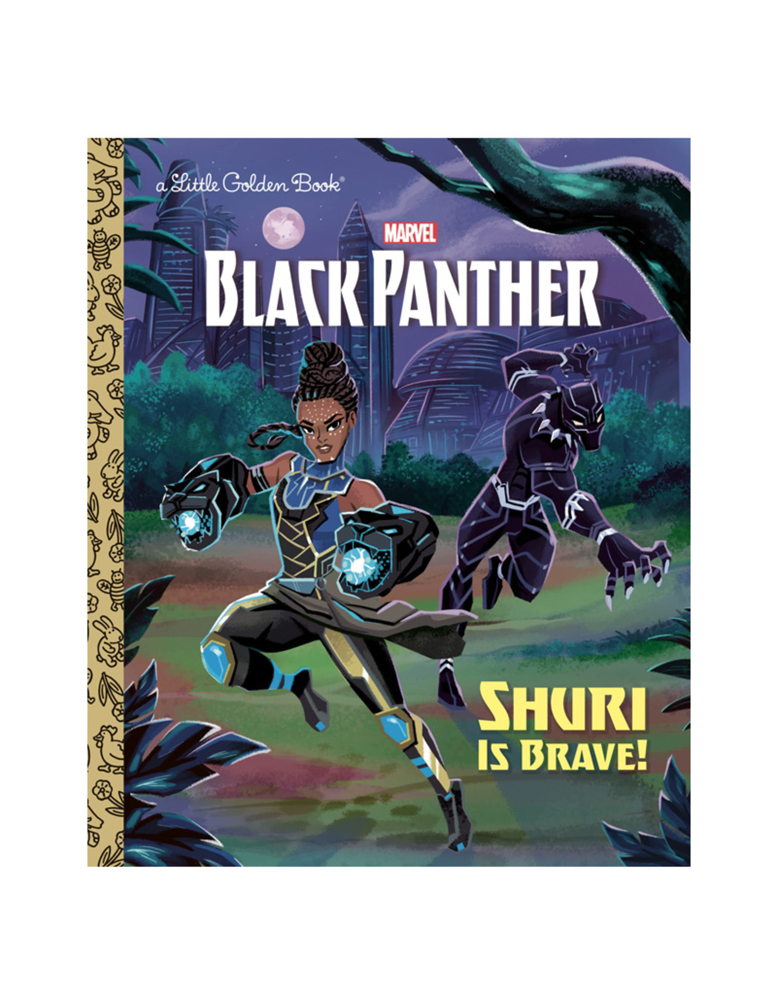 Little Golden Book Little golden Book: Black Panther Shuri Is Brave!
