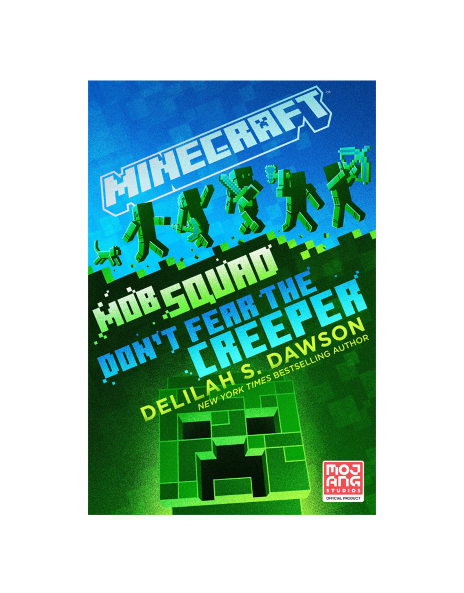 Del Rey Minecraft Mob Squad Don't Fear the Creeper Novel HC