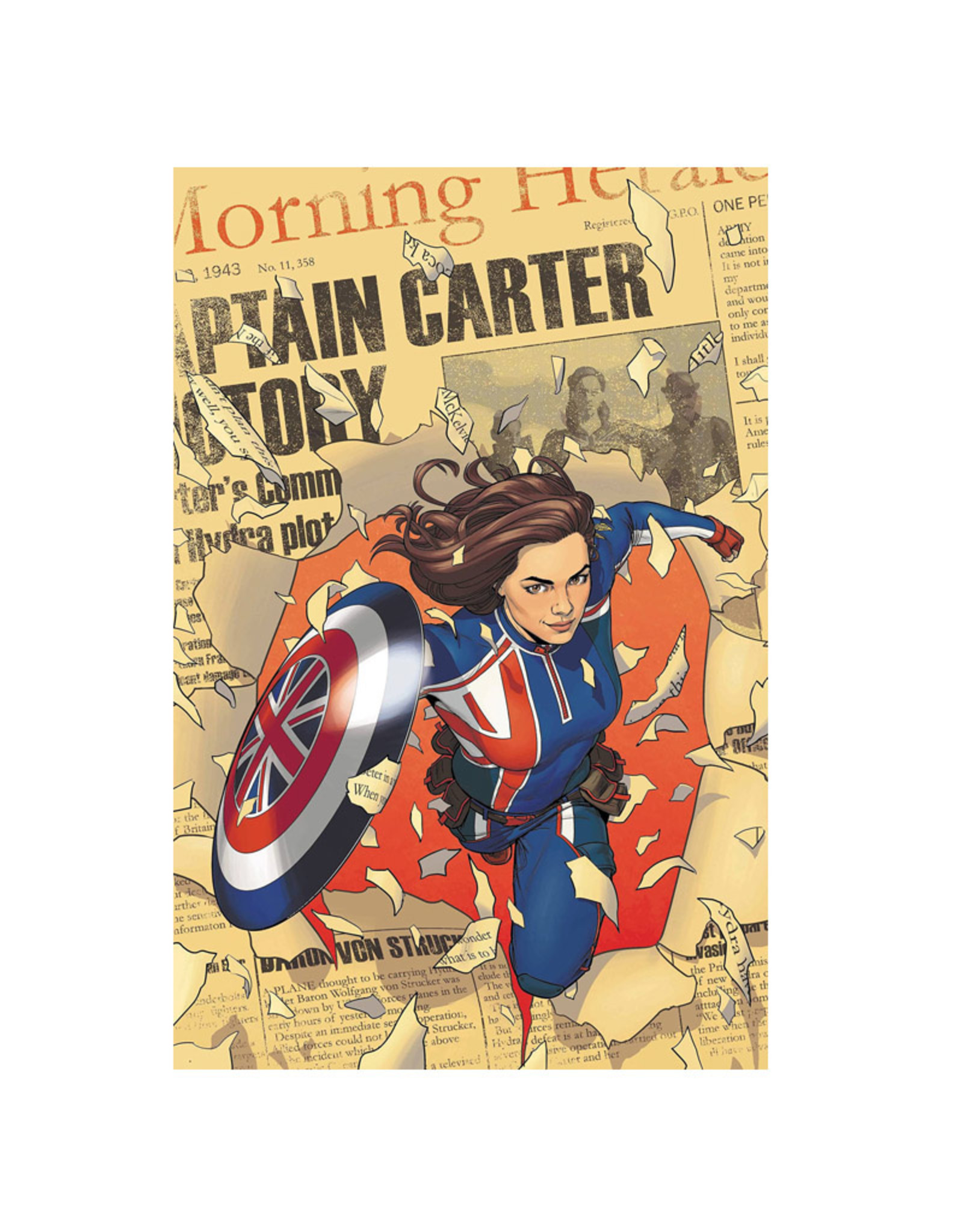 Marvel Comics Captain Carter Woman Out Of Time TP