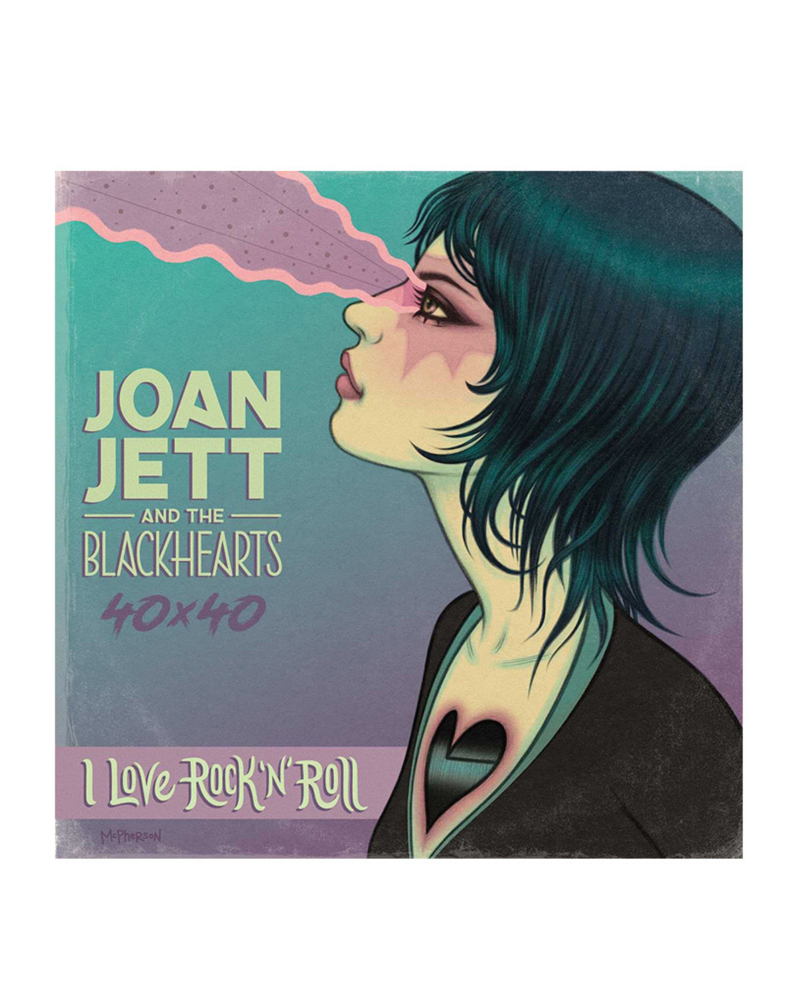 Z2 Comics Joan Jett & The Blackhearts 40x40: Bad Reputation / I Love Rock-n-Roll: Bad Reputation / I Love Rock-n-Roll