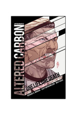 Dynamite Altered Carbon: One Life One Death Hardcover signed by Richard K. Morgan