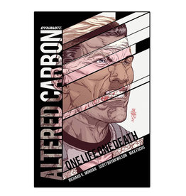 Dynamite Altered Carbon: One Life One Death Hardcover signed by Richard K. Morgan