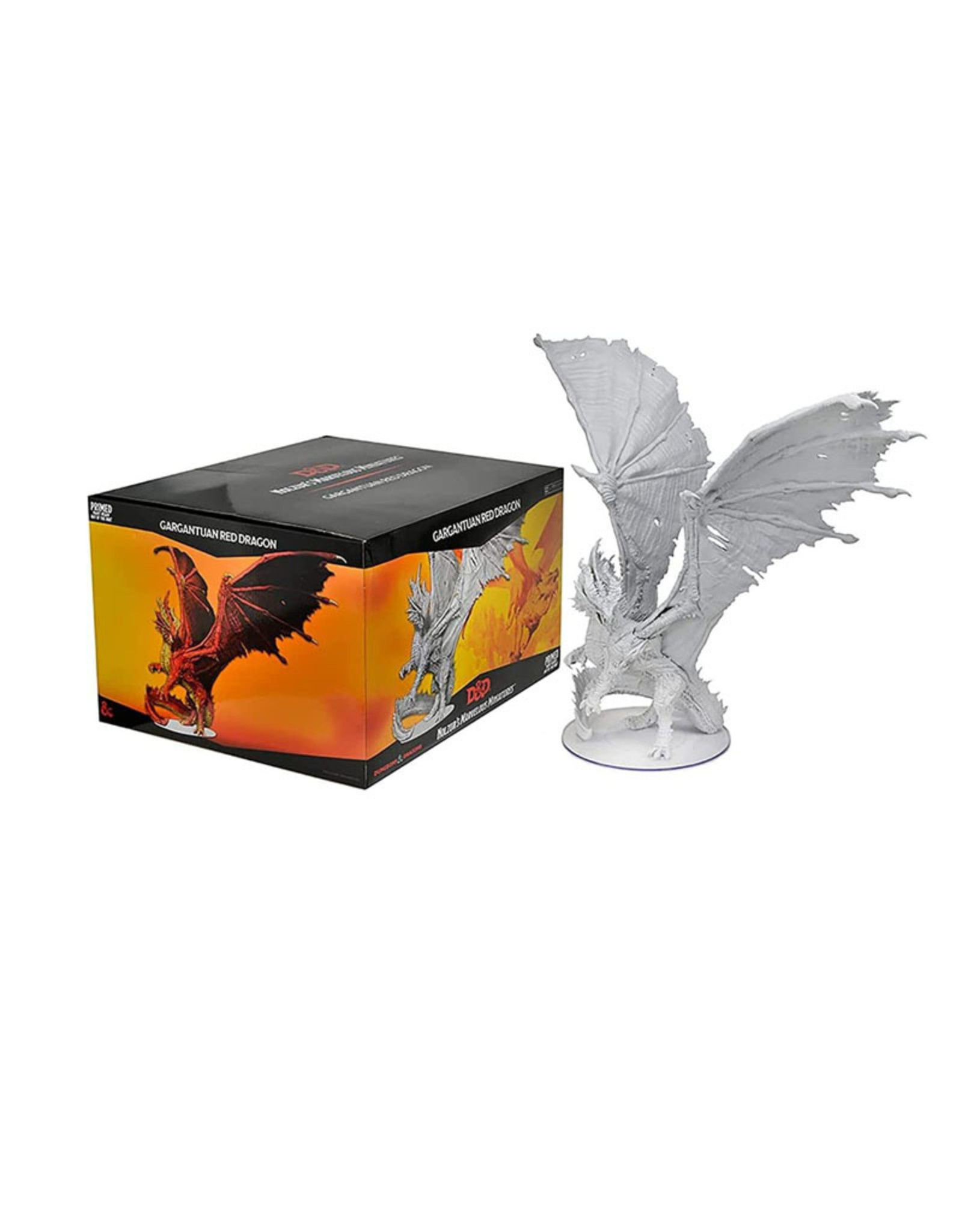 WizKids/NECA D&D MINI: Gargantuan Red Dragon