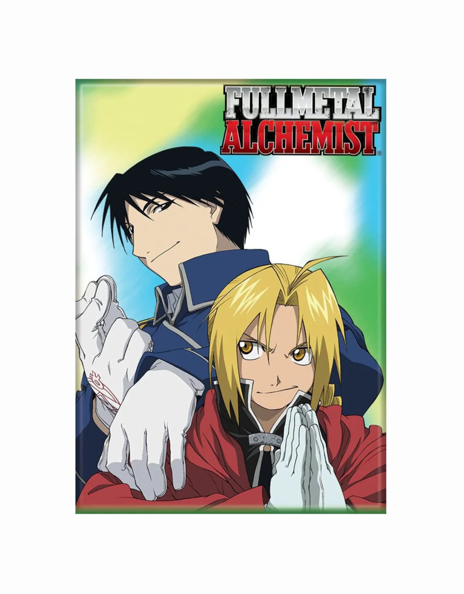 Ata-Boy Fullmetal Alchemist Edward & Mustang  Magnet