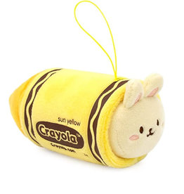 Coosy Anirollz: Crayola Bunniroll Plush Keychain