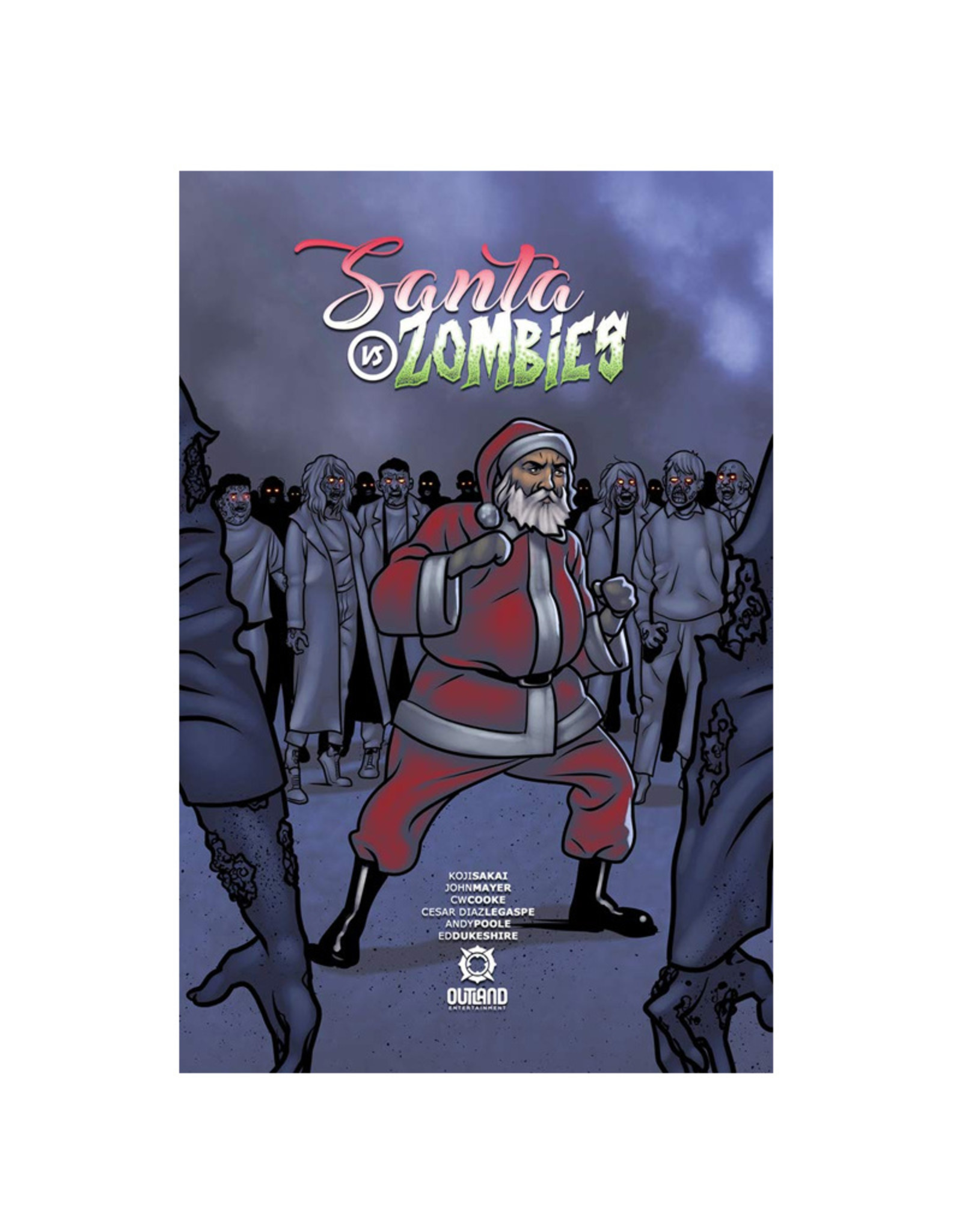 Outland Entertainment Santa vs Zombies Hardcover
