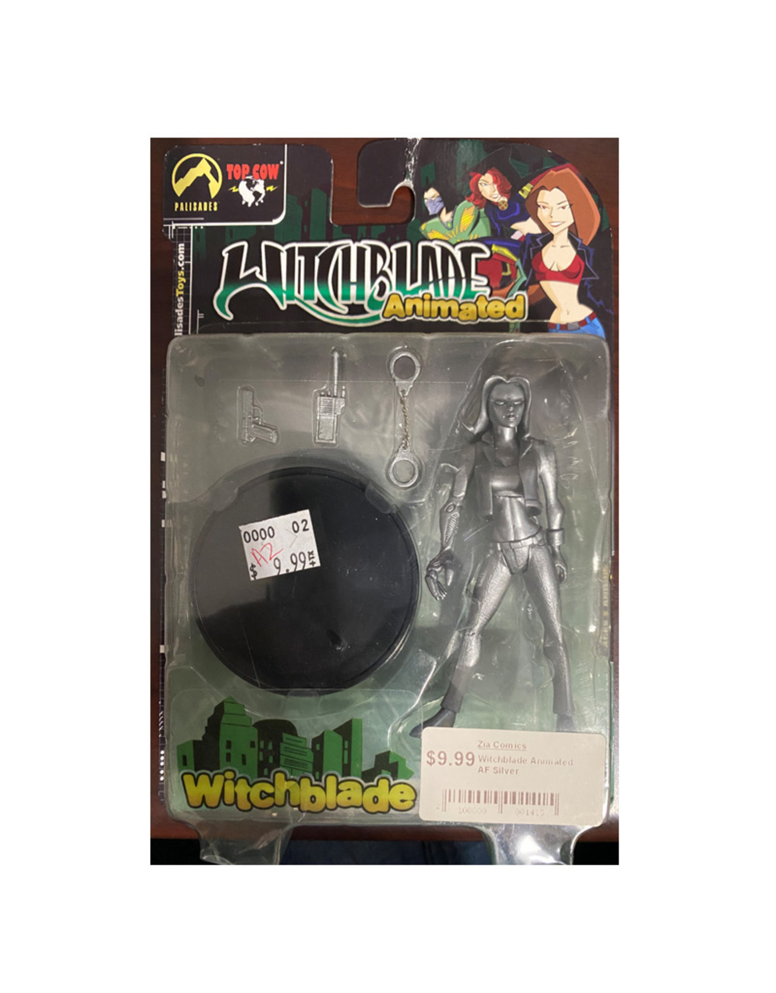 Palisades Witchblade Animated Silver Action Figure