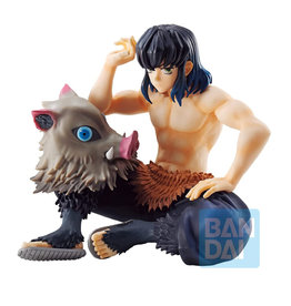 Ban Dai Demon Slayer: Kimetsu no Yaiba - Inosuke Hashibira (Tengen Uzui is Here!), Bandai Spirits Ichibansho Figure