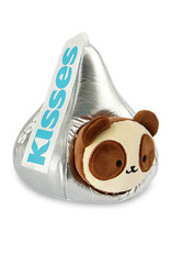 Coosy Anirollz: Kisses Silver Pandaroll Plush