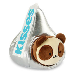 Coosy Anirollz: Kisses Silver Pandaroll Plush