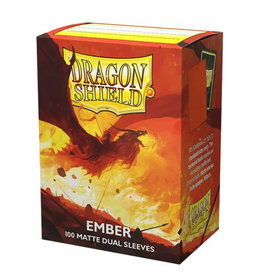 Arcane TinMen Dragon Shield Ember Matte Dual Sleeves