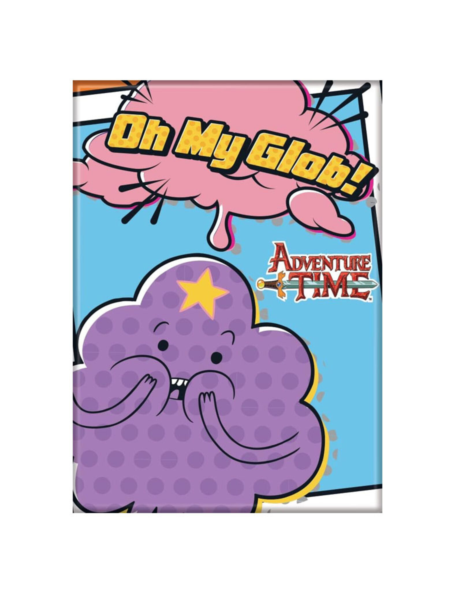 Ata-Boy Adventure Time oh My Glob Magnet