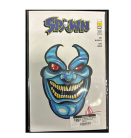 Dynamic Forces Spawn #329 Color Clown Sketch and Signed by Ken Haeser