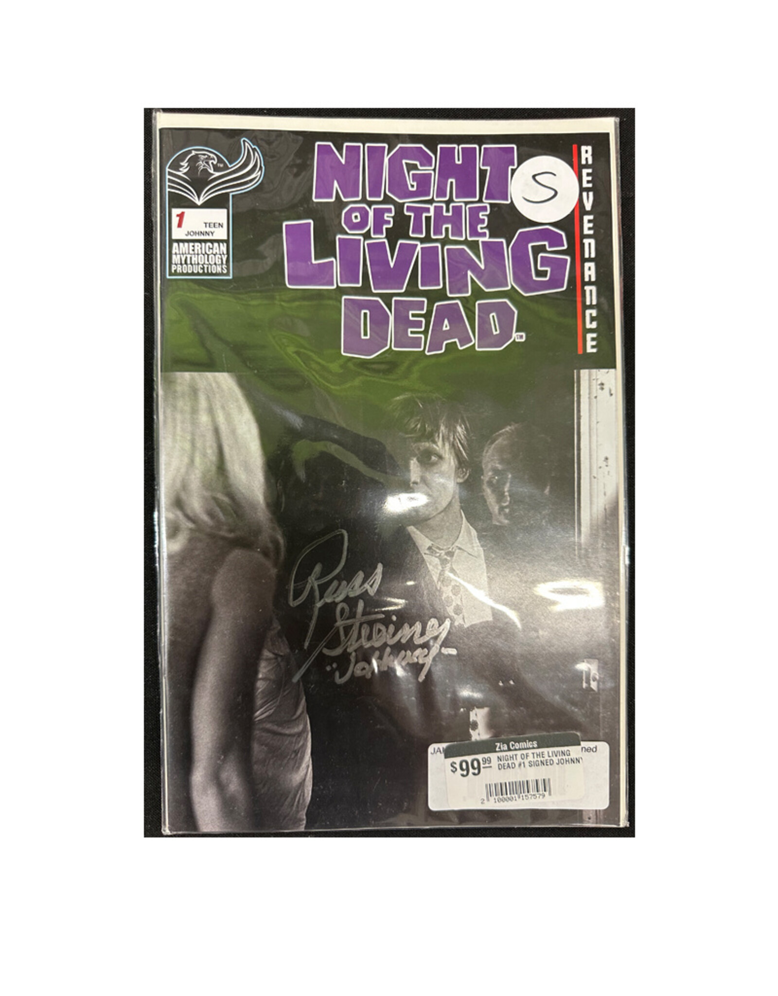 American Mythology Productions Night of the Living Dead #1 Signed by Russ Streiner (Johnny)