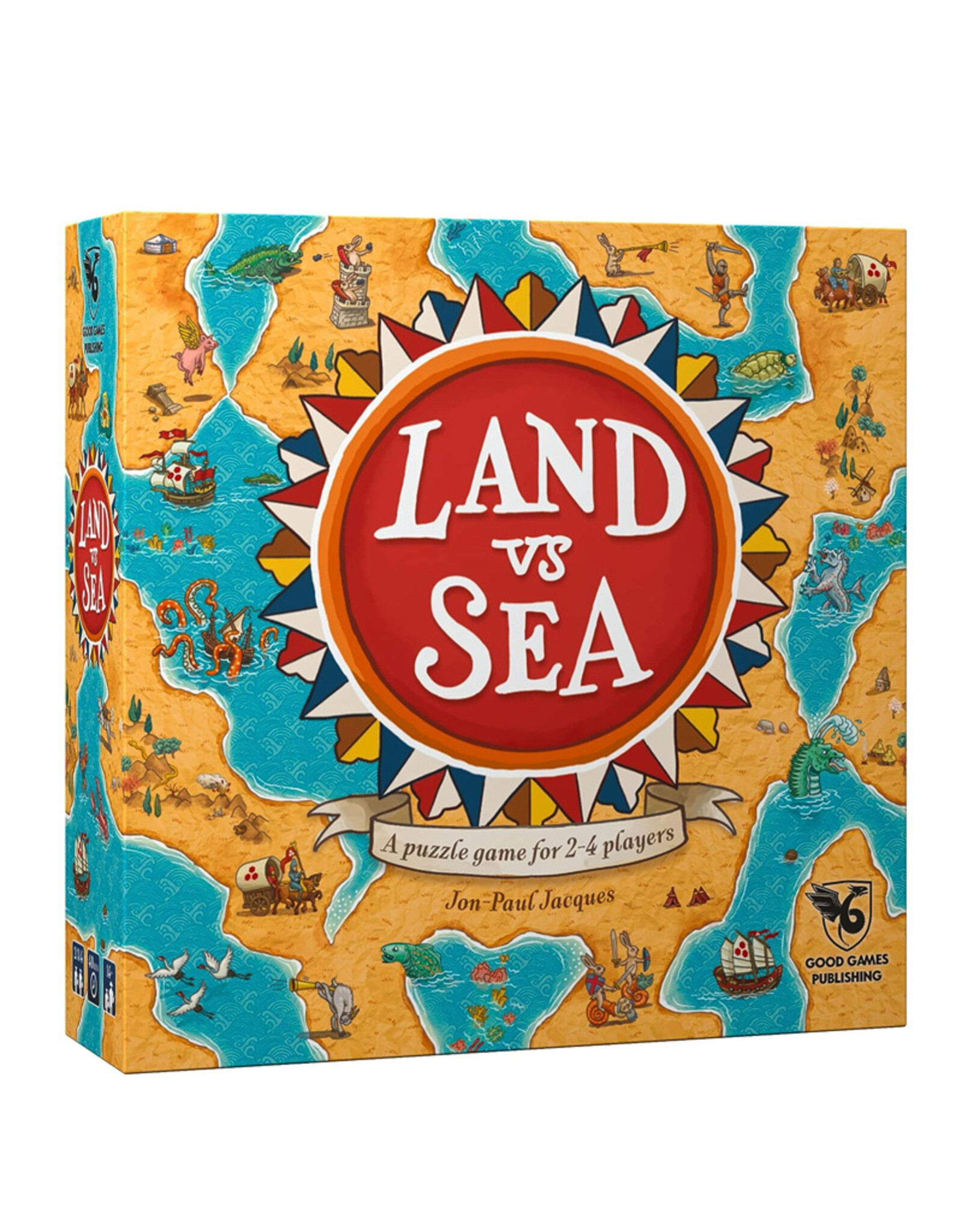 Good Games Publishing Land Vs. Sea Board Game