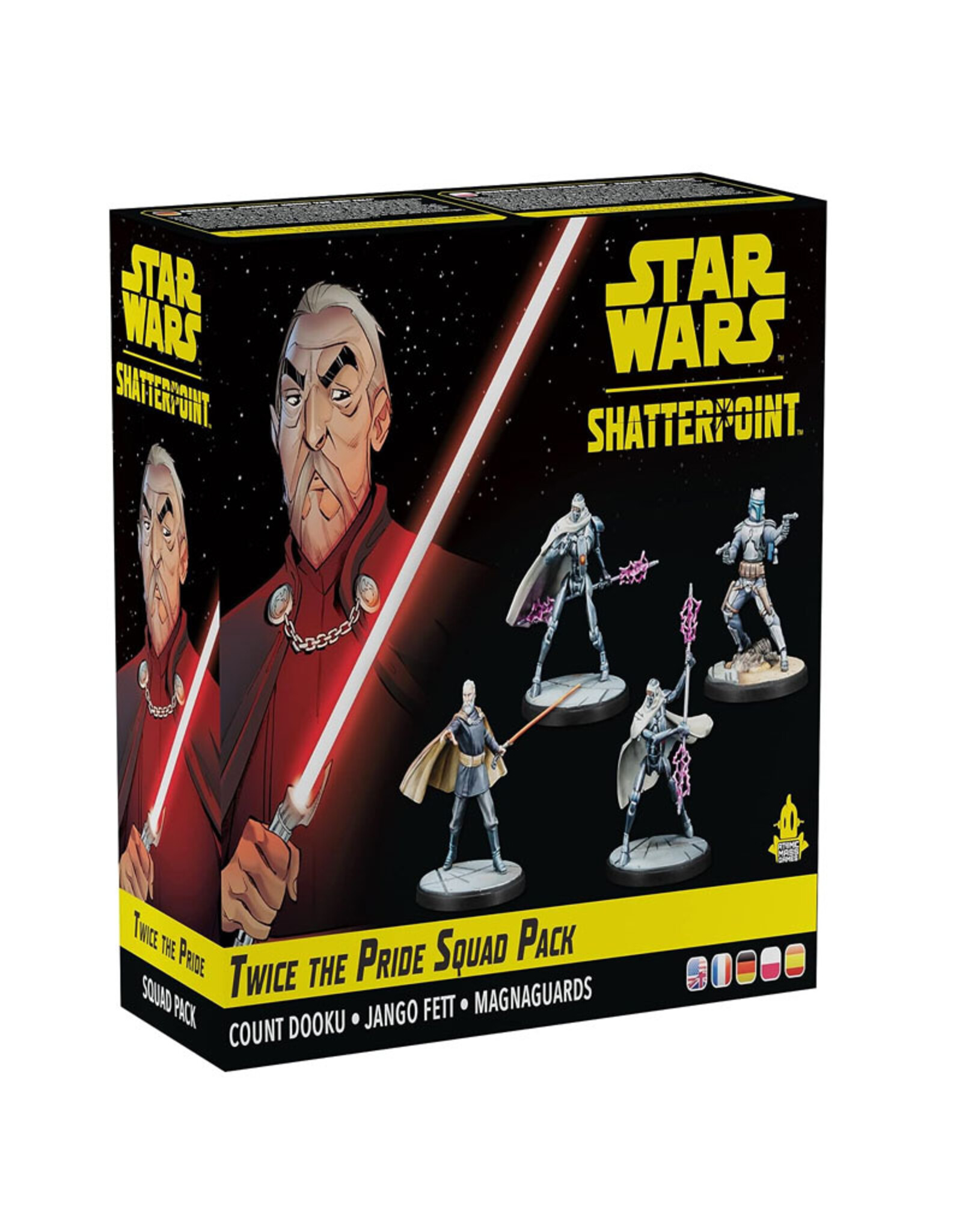 Atomic Mass Games Star Wars Shatterpoint: Twice the Pride: Count Dooku Squad Pack