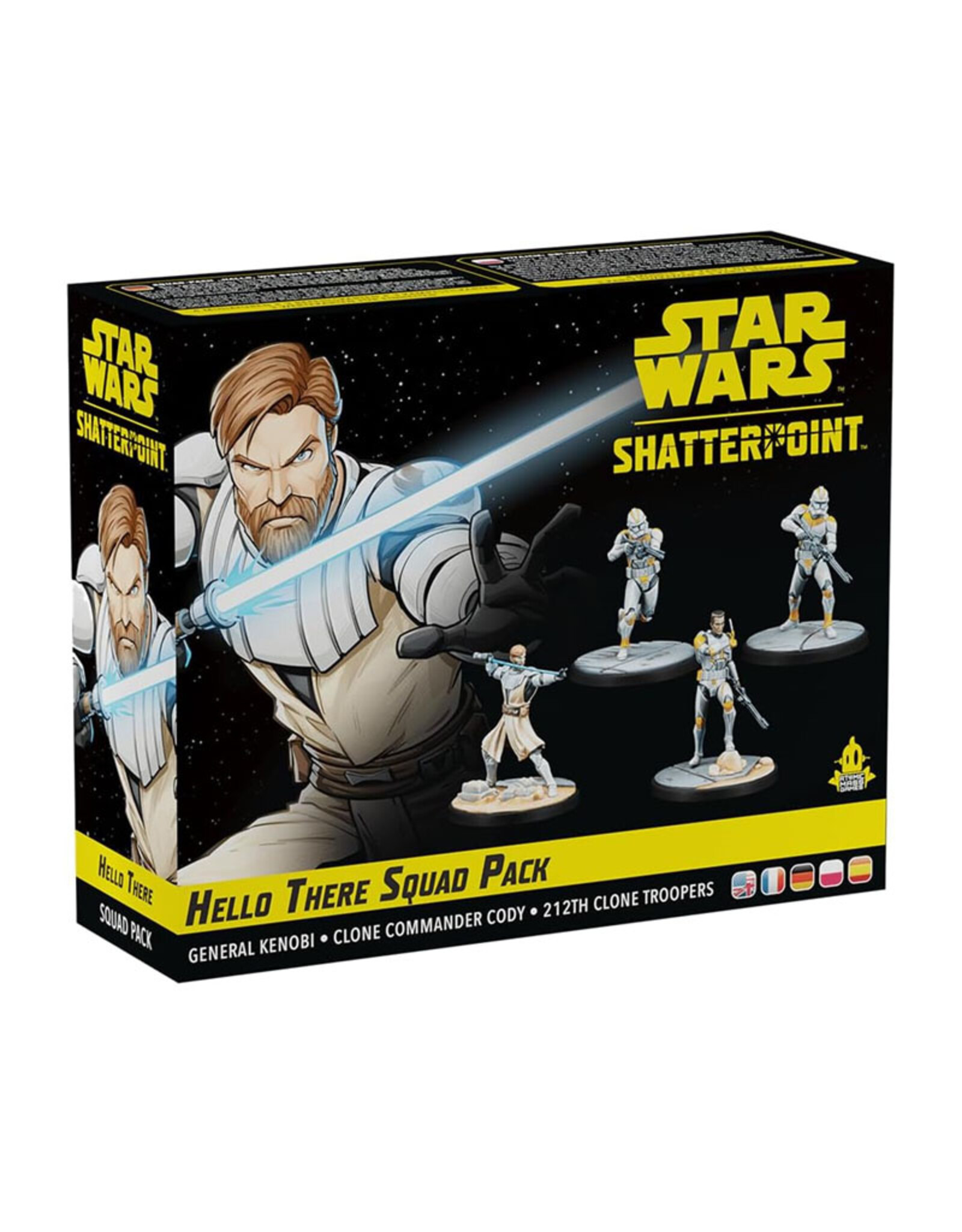 Atomic Mass Games Star Wars Shatterpoint: Hello There: General Obi-Wan Kenobi Squad Pack