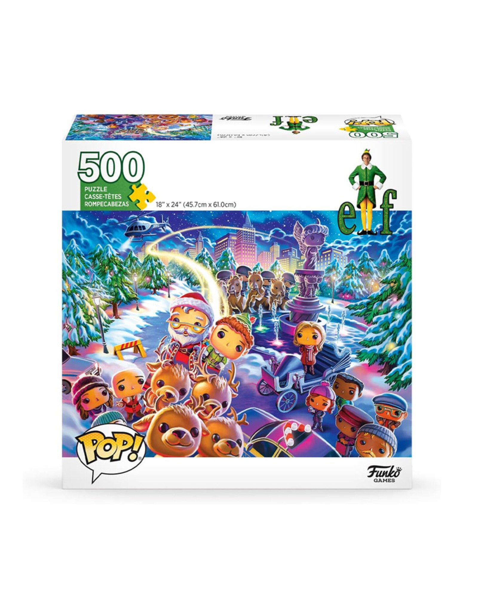 Funko Games POP! Puzzles Elf 500 Pieces
