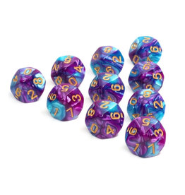 Foam Brain 10 Piece D10 Set: Mermaid Beach