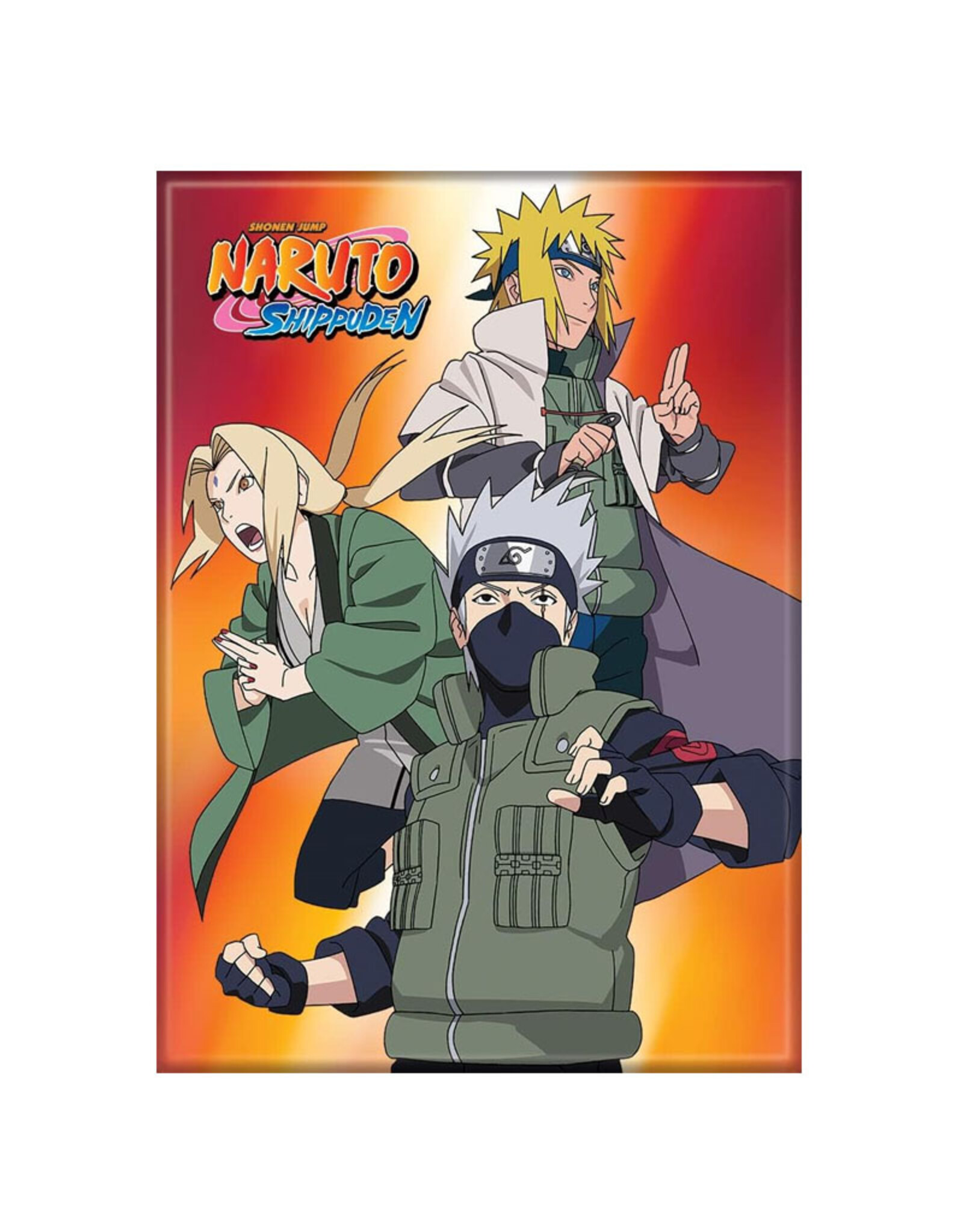 Ata-Boy Naruto Kakashi, Tsunade, Minato Magnet