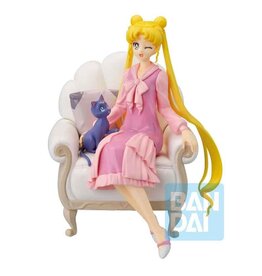 Ban Dai Ichiban Sailor Moon Cosmos Usagi & Luna Antique Style