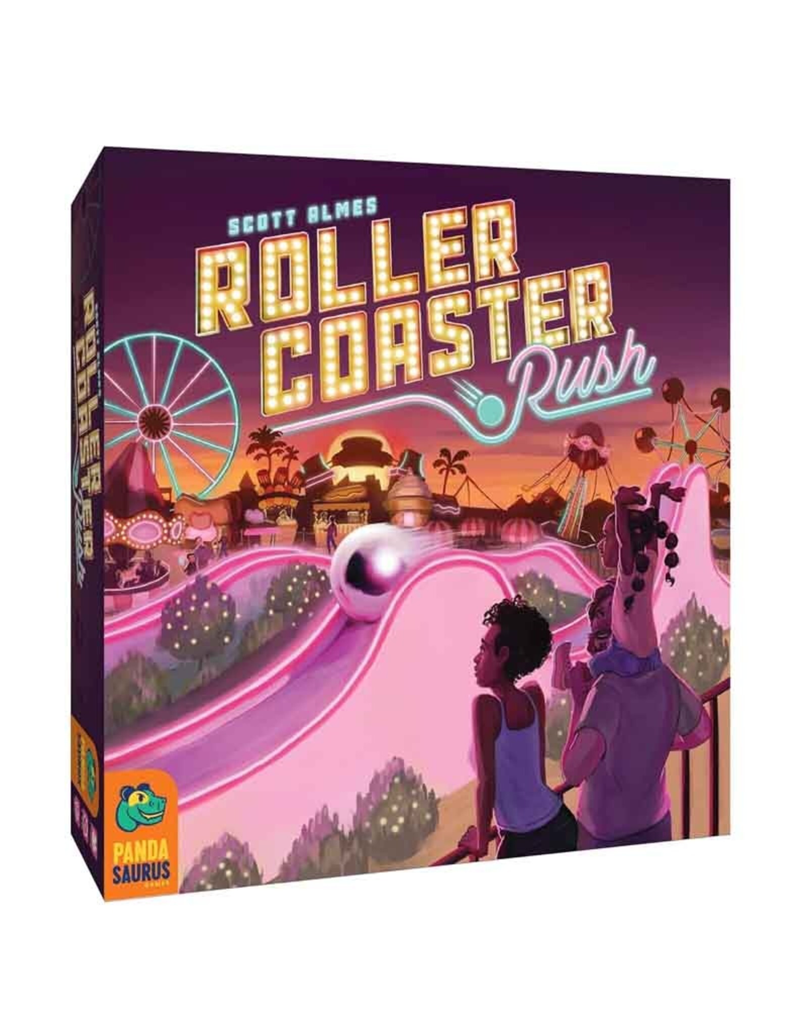 Pandasaurus Games Roller Coaster Rush Game