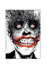 Ata-Boy Joker Face Bats magnet