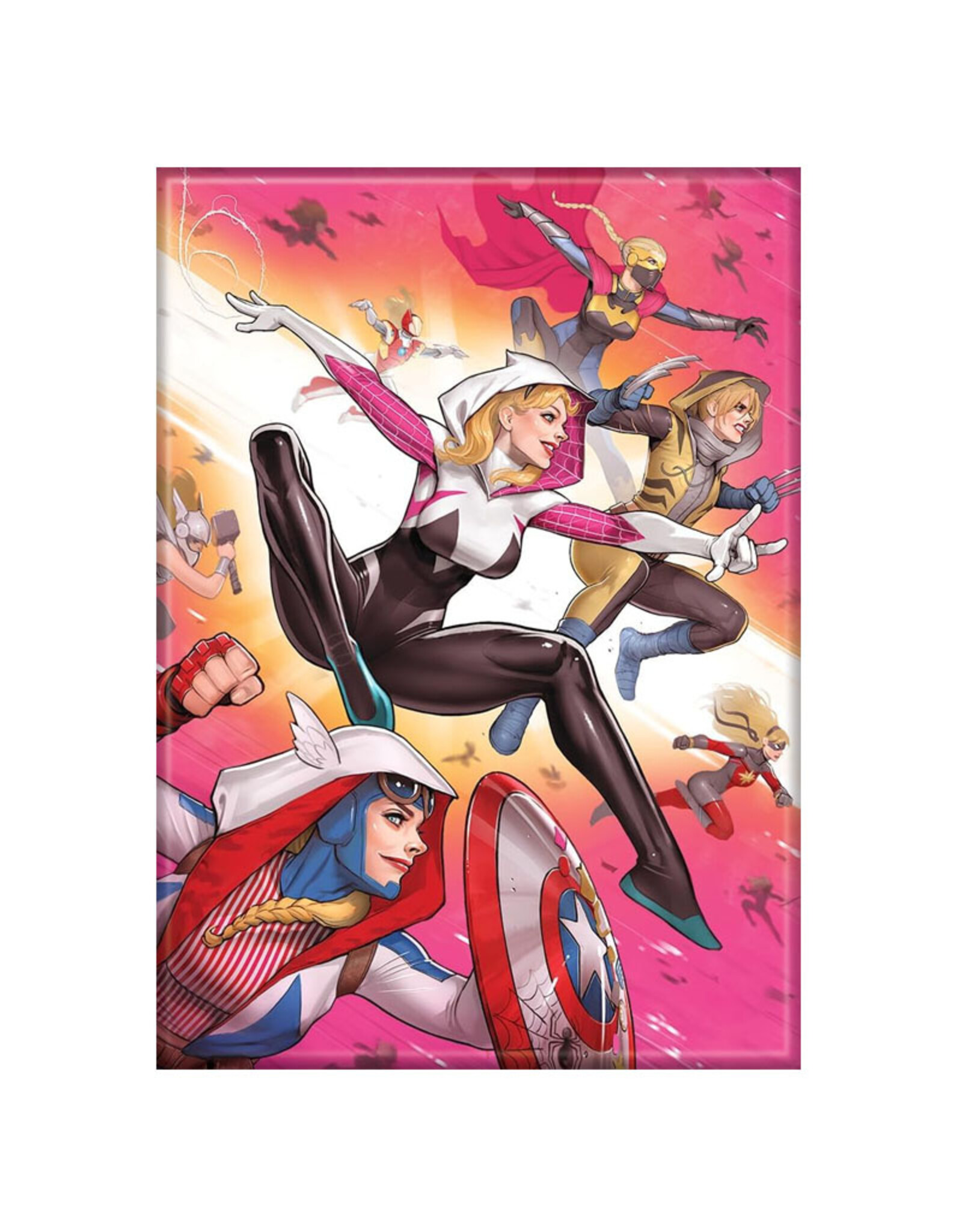 Ata-Boy Spider-Gwen: The Gwenverse Magnet