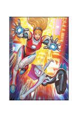 Ata-Boy Spider-Gwen With Iron Gwen Magnet