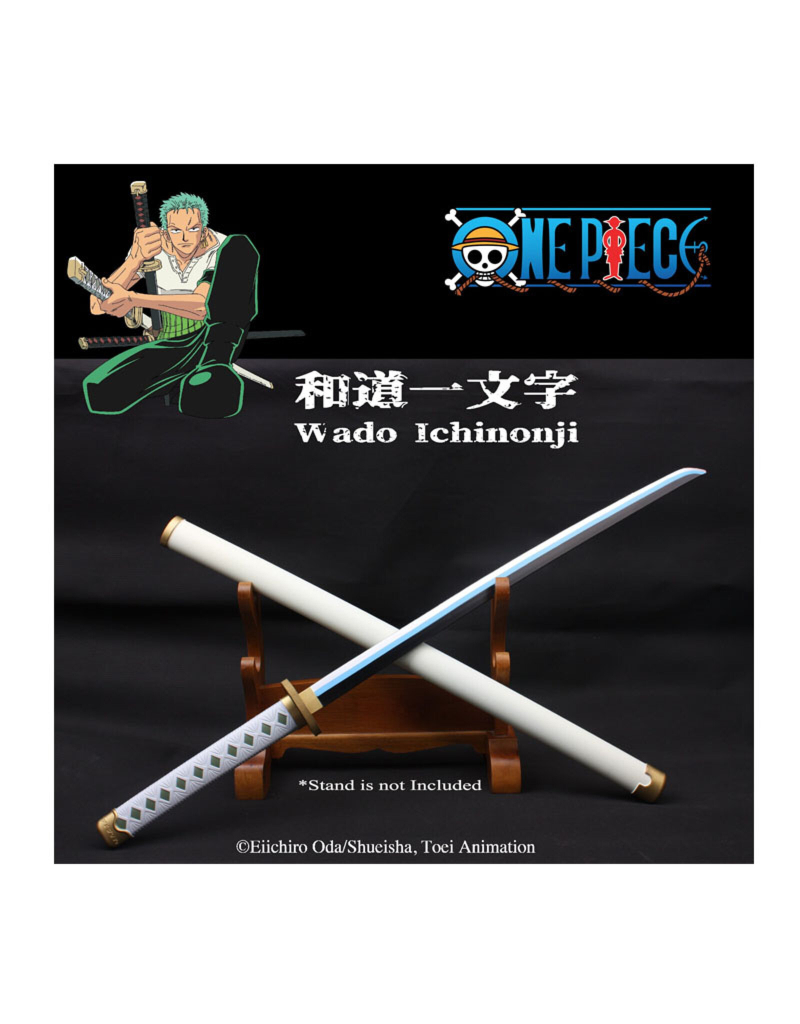 One Piece Zoro Wado Ichimonji Foam Samurai Sword