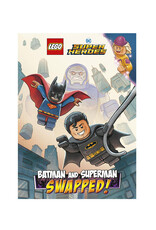 Random House Lego DC Super Heroes Batman and Superman Swapped ! HC