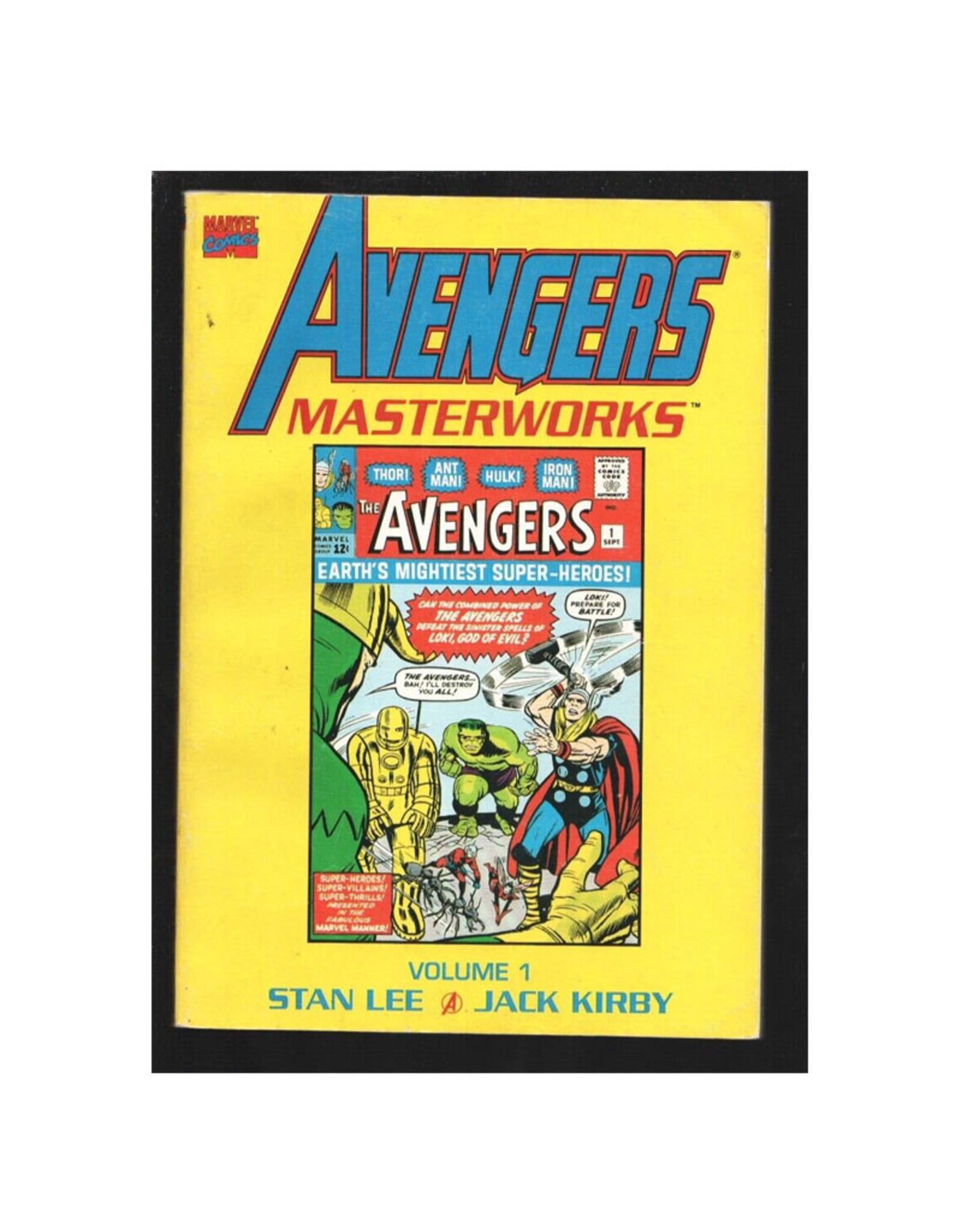 Marvel Comics Avengers Masterworks Volume 1