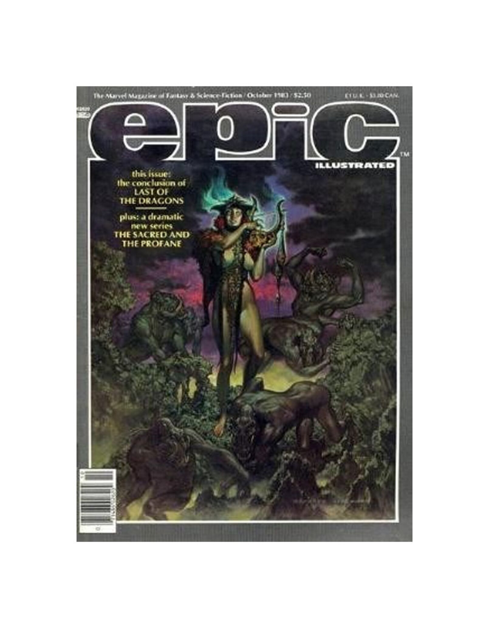 Marvel Comics Epic Illustrated #20