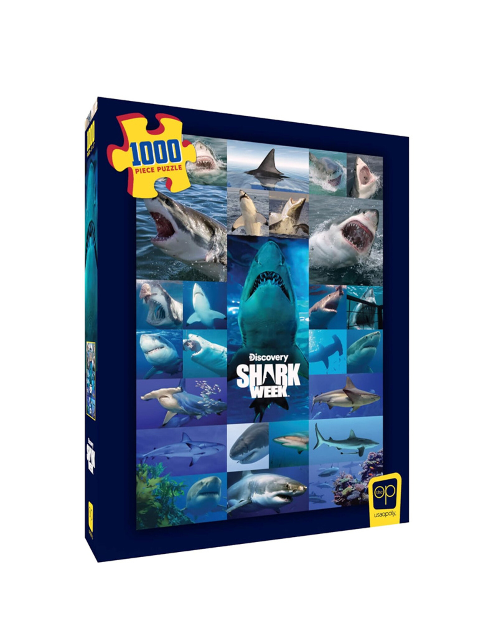 Usaopoly Shark Week 1000 Puzzle