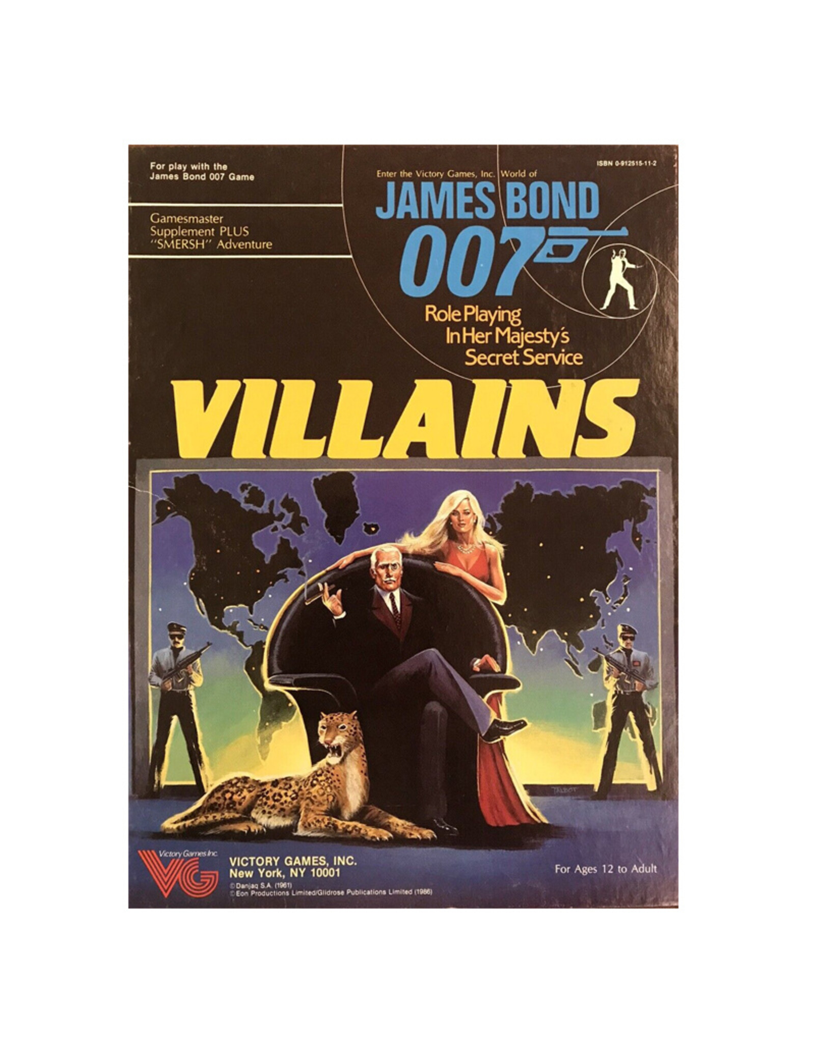 Victory Games James Bond 007 On Her Majesty's Secret Service