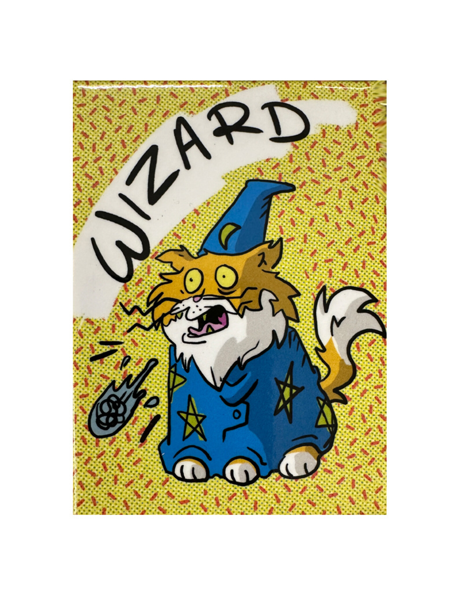 Ata-Boy Cat Wizard Magnet