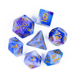 Foam Brain 7ct Dice Set: Neptune Chill RPG Dice