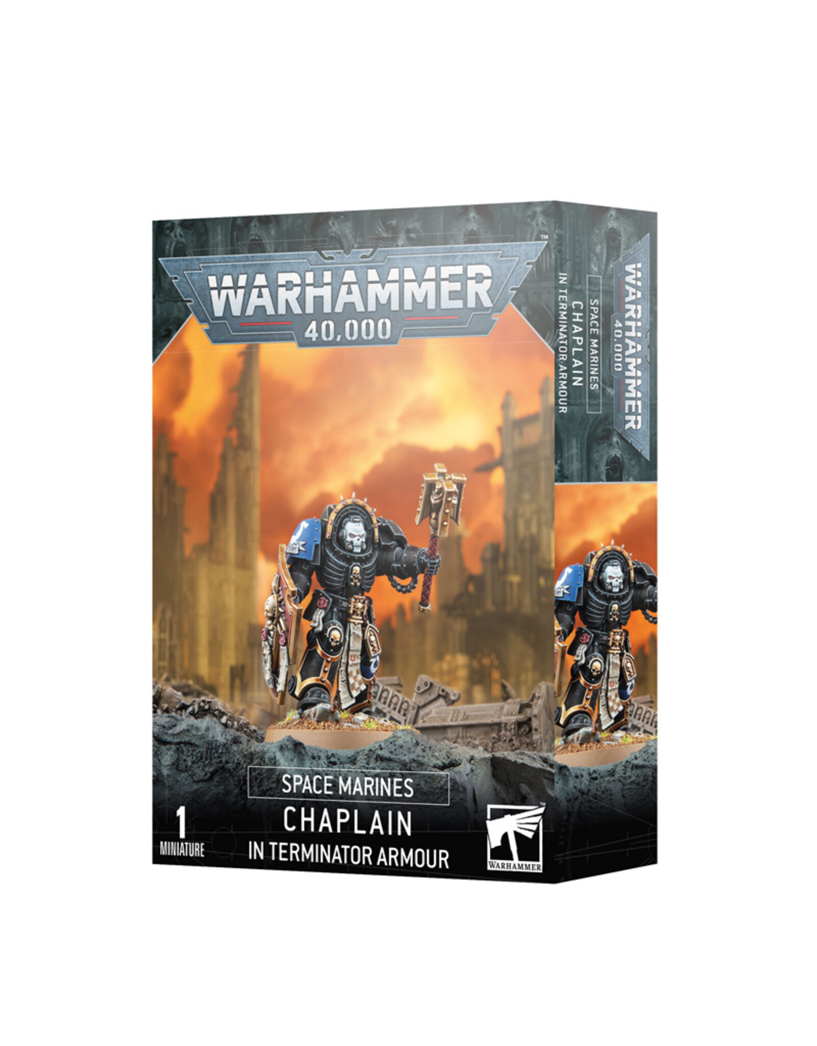 Games Workshop Warhammer 40,000: Space Marines Chaplain in Terminator Armour